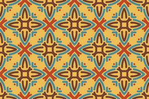 wijnoogst naadloos patroon ornamenten in traditioneel arabisch, marokkaans, Turks stijl. wijnoogst abstract bloemen achtergrond textuur. modern minimaal etiketten. premie ontwerp vector
