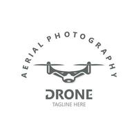 dar antenne met camera vector sjabloon icoon. logo fotografie dar vector. quadcopter vlak stijl