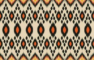 etnisch abstract ikat kunst. aztec ornament afdrukken. meetkundig etnisch patroon naadloos kleur oosters. ontwerp voor achtergrond ,gordijn, tapijt, behang, kleding, inpakken, batik, vector illustratie.