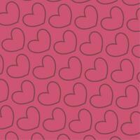 valentijnsdag dag achtergrond met hart icoon vector ontwerp voor groet kaarten posters sociaal media