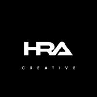 hra brief eerste logo ontwerp sjabloon vector illustratie