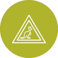 Vector wilde dieren kruising pictogram