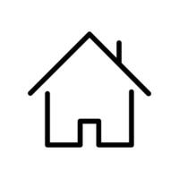 huis icoon vector. huis illustratie teken. huisje symbool. hut logo. vector