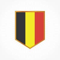 belgische vlag vector ontwerp