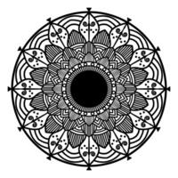 decoratief luxe sier- mandala achtergrond ontwerp en mandala vector illustratie