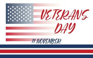 ons veteranen dag achtergrond. gelukkig veteranen dag. Amerikaans vlaggen. ons vlag. november 11 poster, banier, groet kaart, folder, sjabloon vector