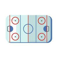 ijs hockey baan icoon clip art avatar logotype geïsoleerd vector illustratie