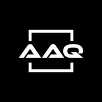 aaq brief logo ontwerp, eerste brief aaq logo ontwerp vector, aaq logo ontwerp vector het dossier