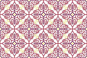 oosters patroon. wit en Purper achtergrond met Arabisch ornamenten. patroon, achtergrond en behang voor uw ontwerp. textiel ornament. vector illustratie.