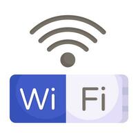 premie downloaden icoon van Wifi signaal vector