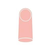 vrouw condoom gekleurde vlak stijl icoon. Dames anticonceptie geboorte controle methoden. anticonceptie en zwangerschap preventie. vector element geïsoleerd Aan wit.