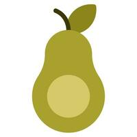 avocado icoon illustratie voor web, app, infografisch, enz vector