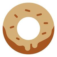 donut icoon illustratie voor web, app, infografisch, enz vector