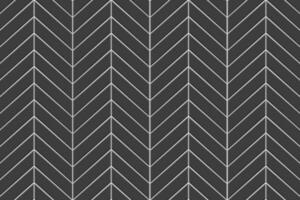 zwart chevron tegel naadloos patroon. keuken backsplash of badkamer verdieping zigzag textuur. steen of keramisch steen muur achtergrond. buitenkant of interieur decoratie vector