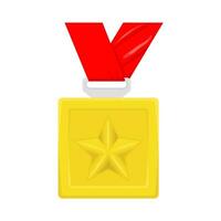 medaille goud winnaar illustratie vector