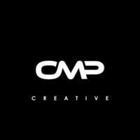 omp brief eerste logo ontwerp sjabloon vector illustratie