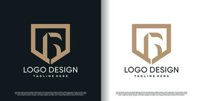 brief logo g met creatief abstract concept ontwerp premie vector