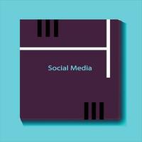 digitaal bedrijf afzet sociaal media post sjabloon en banier vrij vector. vector