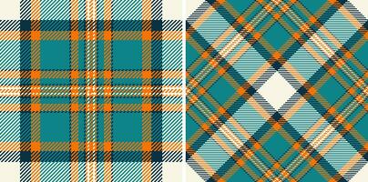 kleding stof structuur Schotse ruit van patroon vector plaid met een achtergrond naadloos textiel controleren.