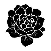 hand- getrokken gemakkelijk bloem illustratie vector