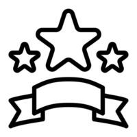 goud medailles prijs icoon of logo illustratie schets zwart stijl vector
