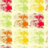 naadloze patrooncollage met heldere, kleurrijke elementen voor het ontwerpen van textiel, hoezen, bedrukking. abstract artistiek naadloos patroon met modieuze handgetekende texturen vector