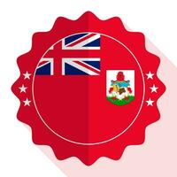 bermuda kwaliteit embleem, label, teken, knop. vector illustratie.