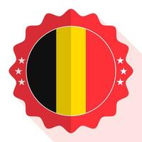 belgie kwaliteit embleem, label, teken, knop. vector illustratie.