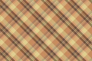 tartan geruit patroon met textuur en zomerkleur. vector