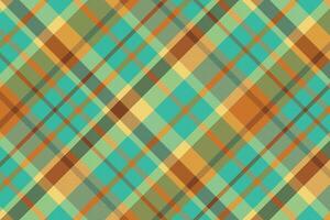 tartan geruit patroon met textuur en zomerkleur. vector