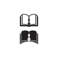 blanco verticaal boek sjabloon.boek pictogrammen set, logo geïsoleerd Aan wit achtergrond, vector illustratie.