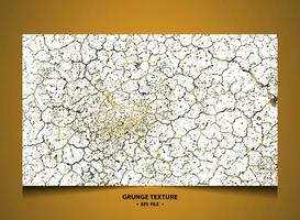 grunge effect Aan abstract gouden kleur helling structuur achtergrond vector ontwerp, goud muur structuur marmeren structuur goud marmeren achtergrond structuur bedekking structuur barst