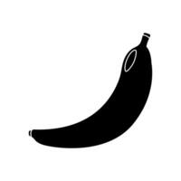 banaan icoon vector. fruit illustratie teken. vitamines symbool. vegetarisch logo. voedsel markering. vector