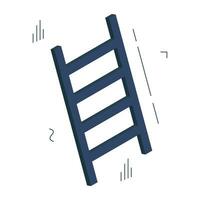 creatief ontwerp icoon van ladder vector