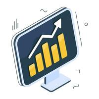 bewerkbaar ontwerppictogram van groeimeter vector