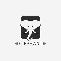 olifant logo vector illustrator ontwerpsjabloon