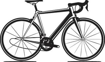stad reis vector fiets logo klassiek wiel zwart fiets ontwerp