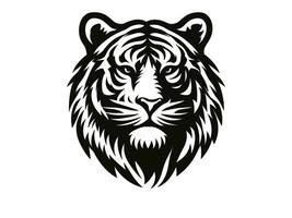 hand- getrokken tijger vector illustratie