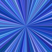blauw hypnotiserend abstract gestreept zon barsten achtergrond ontwerp - vector explosief grafisch