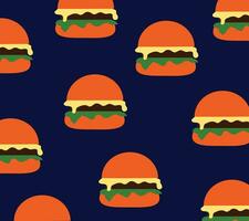hamburgers patroon vector