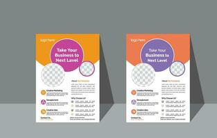 poster folder tamfje brochure Hoes ontwerp lay-out ruimte vector illustratie sjabloon in a4 grootte