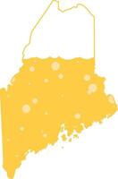 drinken ambacht bier brouwen likeur patroon vector illustratie grafisch bubbels schuim Maine