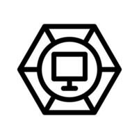 netwerk icoon vector symbool ontwerp illustratie