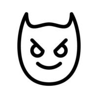 duivel icoon vector symbool ontwerp illustratie