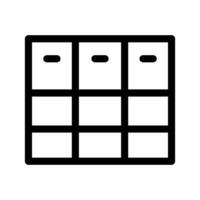 tafel icoon vector symbool ontwerp illustratie
