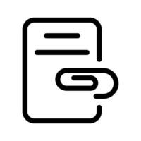 document vastmaken icoon vector symbool ontwerp illustratie