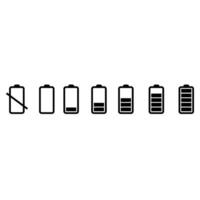 batterij opladen pictogram vector. indicator batterij illustratie symbool. accumulator logo. vector