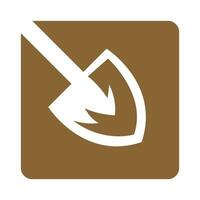 Schep icoon logo ontwerp vector