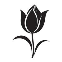 tulp bloem icoon. gemakkelijk illustratie van vector ontwerp.