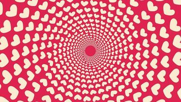 abstract spiraal Valentijn liefde achtergrond. vector